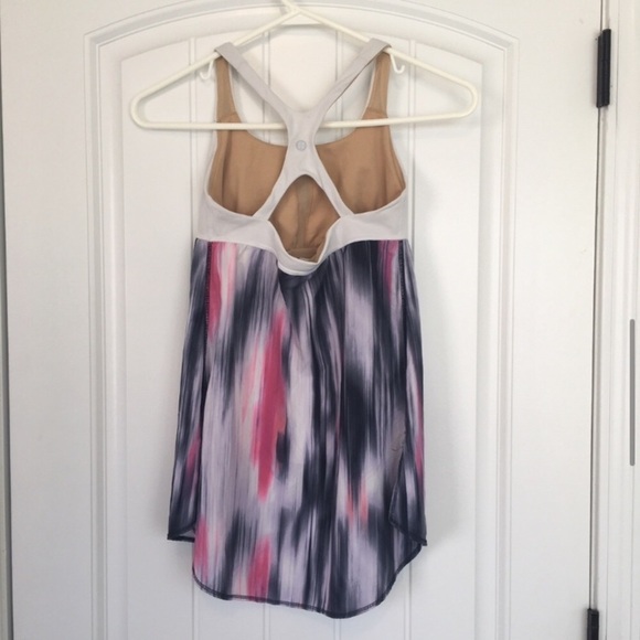 Lululemon Mirage Deep Indigo White Venus tank 4 - Picture 6 of 8